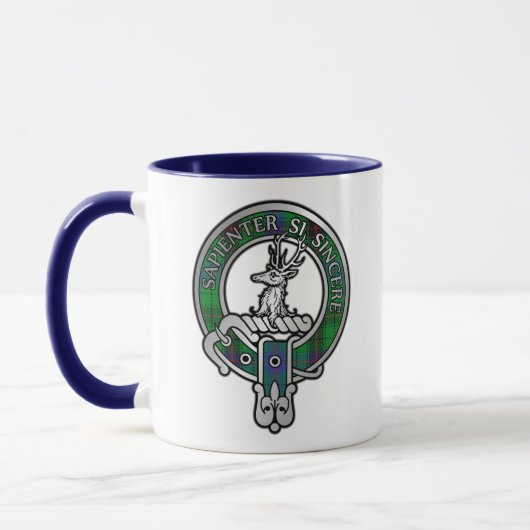 Clan Davidson Wappen & Tartan Tasse (Links)