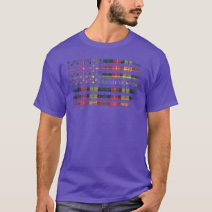 Clan Dewar-Buchanan Scottish tartan US-Flagge Scot T-Shirt