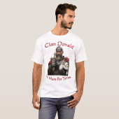 Clan Donald MacDonald Per mare per terras design T-Shirt (Vorne ganz)