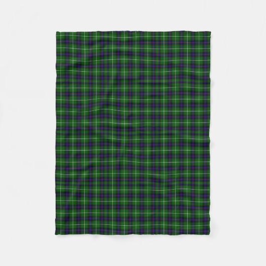 Clan-Donald Macdonald Tartan Fleecedecke (Vorderseite)