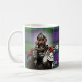Clan Donald MacDonald Tartan Motto Kaffeetasse (Links)
