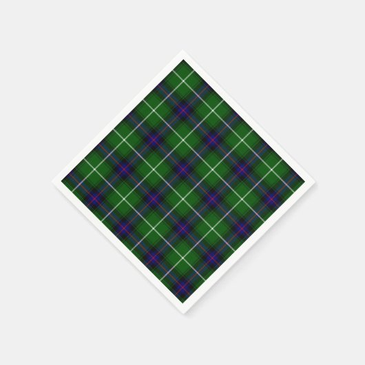 Clan Donald Macdonald Tartan Serviette (Ecke)