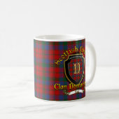 Clan Donnachaidh Reid schottische stolze Schalen Kaffeetasse (VorderseiteRechts)