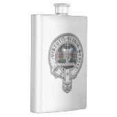 Clan Donnachaidh (Robertson) Wappen & Dress Tartan Flachmann (Rechts)