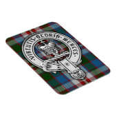 Clan Donnachaidh (Robertson) Wappen & Dress Tartan Magnet (Rechte Seite)