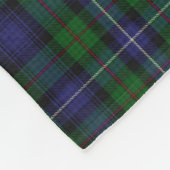 Clan Donnachaidh (Robertson) Wappen /Jagd Tartan Fleecedecke (Ecke)