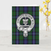 Clan Donnachaidh (Robertson) Wappen /Jagd Tartan Karte (Gelbe Blume)