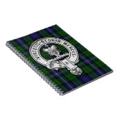 Clan Donnachaidh (Robertson) Wappen /Jagd Tartan Notizblock (Rechte Seite)