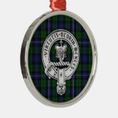 Clan Donnachaidh (Robertson) Wappen /Jagd Tartan Ornament Aus Metall (Rechts)