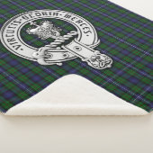 Clan Donnachaidh (Robertson) Wappen /Jagd Tartan Sherpadecke (3/4)