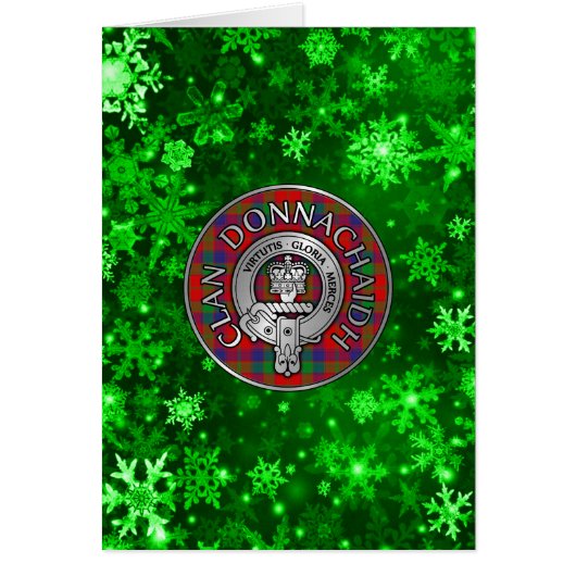 Clan Donnachaidh | Robertson Wappen & Tartan (Vorne)