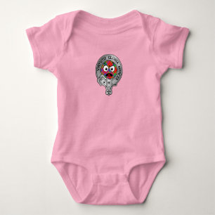 Clan Donnachaidh Robertson Wappen & Tartan Baby Strampler