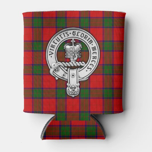 Clan Donnachaidh (Robertson) Wappen & Tartan Dosenkühler (Vorderseite)
