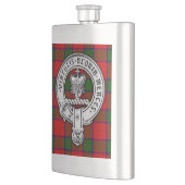 Clan Donnachaidh (Robertson) Wappen & Tartan Flachmann (Links)