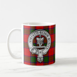 Clan Donnachaidh (Robertson) Wappen & Tartan Kaffeetasse