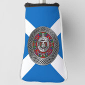 Clan Donnachaidh | Robertson Wappen & Tartan Knot Golf Headcover (Rotieren 90)