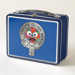 Clan Donnachaidh | Robertson Wappen & Tartan Metall Brotdose