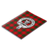 Clan Donnachaidh (Robertson) Wappen & Tartan Notizblock (Linke Seite)