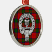 Clan Donnachaidh (Robertson) Wappen & Tartan Ornament Aus Metall (Rechts)