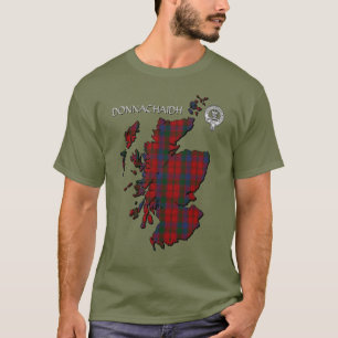 Clan Donnachaidh (Robertson) Wappen & Tartan T-Shirt