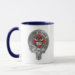 Clan Donnachaidh | Robertson Wappen & Tartan Tasse