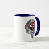 Clan Donnachaidh | Robertson Wappen & Tartan Tasse (VorderseiteRechts)