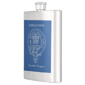 Clan Donnachaidh (Robertson) Wappen & War Cry Flachmann (Links)