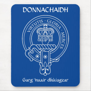 Clan Donnachaidh (Robertson) Wappen & War Cry Mousepad