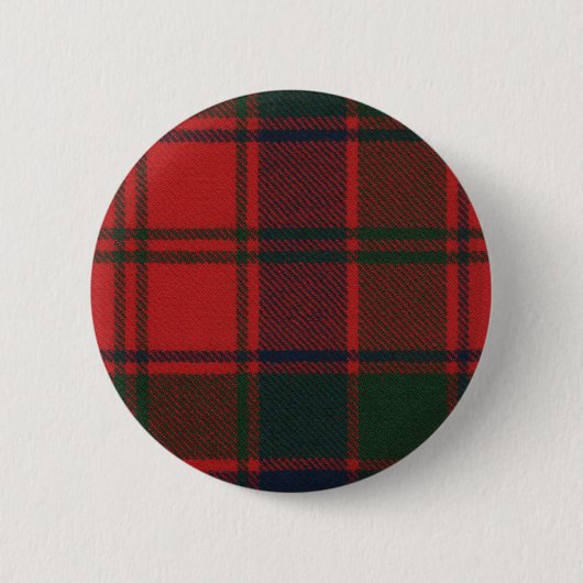 Clan Donnachaidh Tartan-Knopf Button (Vorderseite)