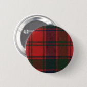 Clan Donnachaidh Tartan-Knopf Button (Vorne & Hinten)