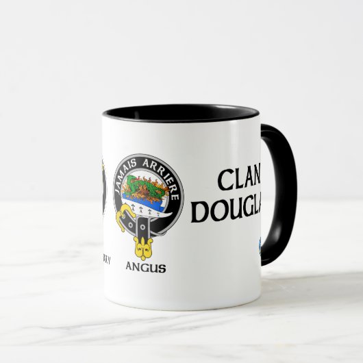 Clan Douglas 3 Wappen Tasse (VorderseiteRechts)