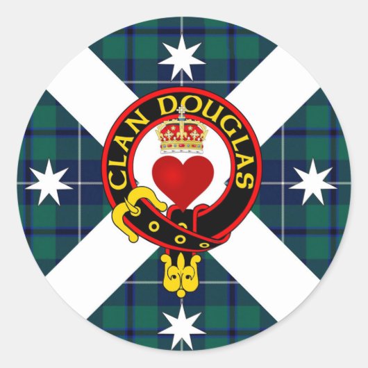 Clan Douglas Australia Sticker (Vorderseite)