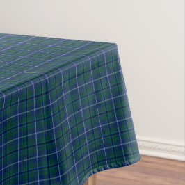 Clan Douglas Dark Green Modern Scottish Tartan Tischdecke