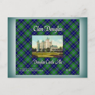 Clan Douglas Douglas Castle Ale Postkarte