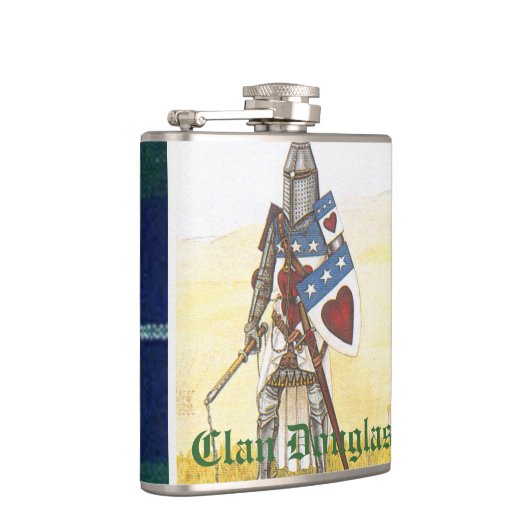 Clan-Douglas-Flasche Flachmann (Rechts)