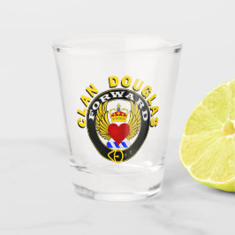 Clan Douglas "FORWARD" Shotglas Schnapsglas