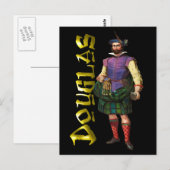 Clan Douglas Highland Dream Postkarte (Vorne/Hinten)