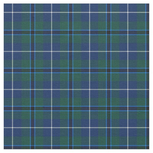 Clan Douglas Modern Tartan Stoff (Nahaufnahme)