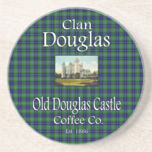 Clan Douglas Old Douglas Castle Coffee Co. Unterse Untersetzer
