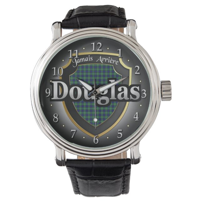 Clan Douglas Scotland Celebration Watch Armbanduhr (Vorderseite)