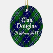 Clan Douglas Scottish Tartan Keramikornament (Rechts)