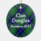 Clan Douglas Scottish Tartan Keramikornament (Links)