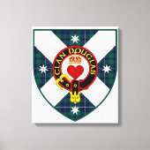 Clan Douglas Shield auf Leinwand (Vorderseite)