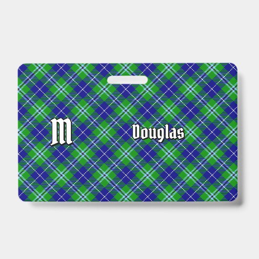 Clan Douglas Tartan Ausweis (Vorderseite)