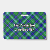 Clan Douglas Tartan Ausweis (Rückseite)