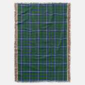 Clan Douglas Tartan Decke (Vorderseite Vertikal)