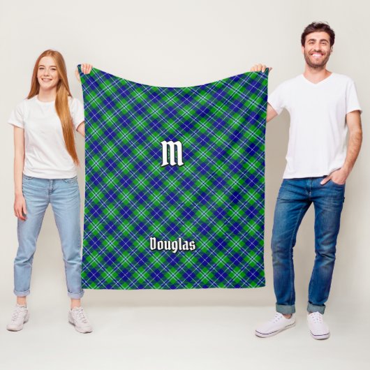 Clan Douglas Tartan Fleecedecke (Beispiel)