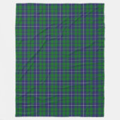 Clan Douglas Tartan Fleecedecke (Vorderseite)