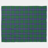 Clan Douglas Tartan Fleecedecke (Vorderseite (Horizontal))