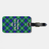 Clan Douglas Tartan Gepäckanhänger (Rückseite horizontal)